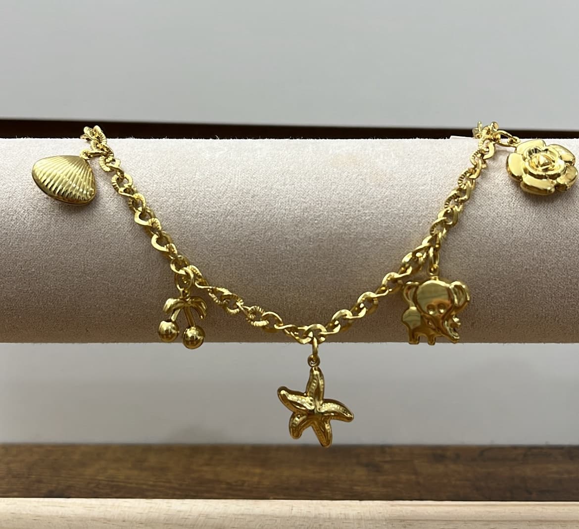 Fotografía de Pulsera Dijes Mar Gold