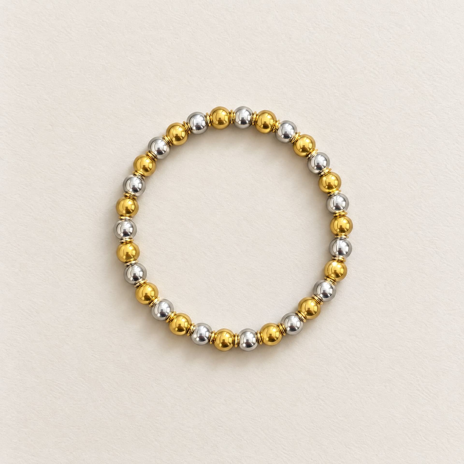 Fotografía de Pulsera Esferas Mediana Bicolor