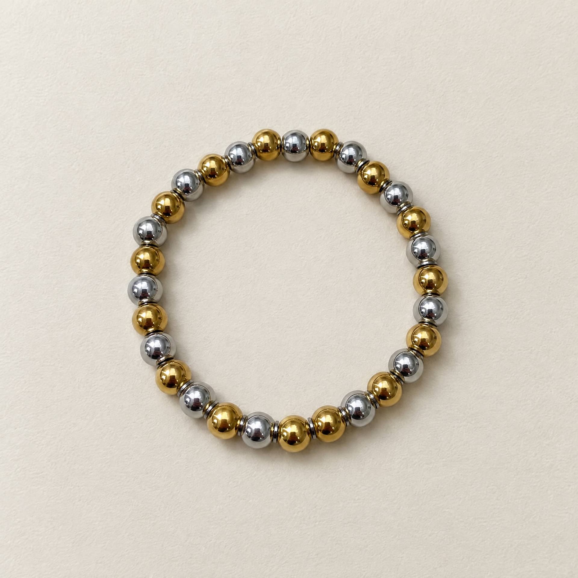 Fotografía de Pulsera Esferas Grande Bicolor