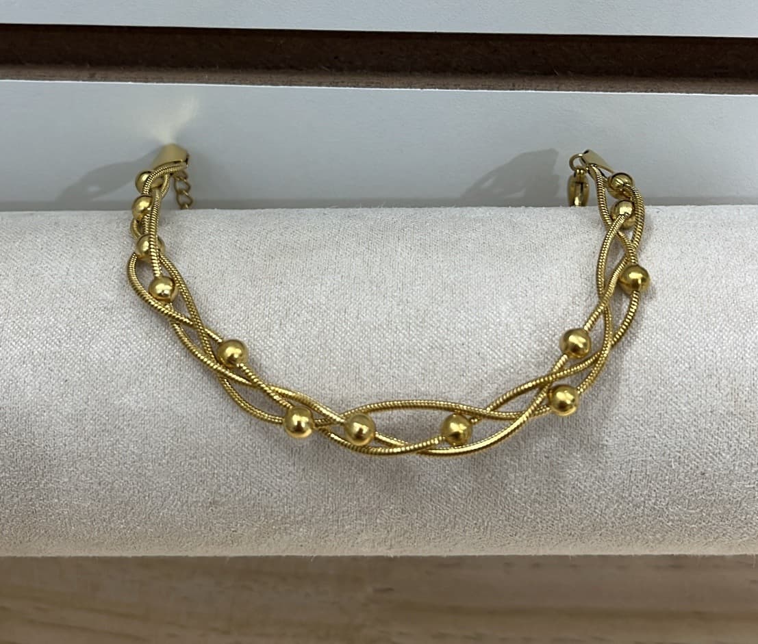Fotografía de Pulsera Trenza Gold